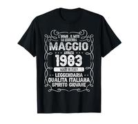 Maggio 1983 Vintage - Maglia 43 Compleanno Anni Uomo Donna Maglietta
