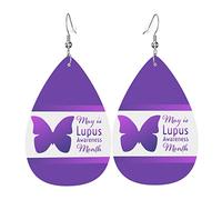 Maggio è il mese della consapevolezza del lupus Orecchini per le donne Orecchini a goccia