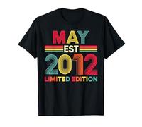 Maggio EST 2012 Compleanno Edizione Limitata 14-Year-Old 14th Maglietta