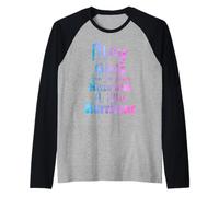 Maggio ragazze sono sole mescolato con un piccolo uragano Maglia con Maniche Raglan