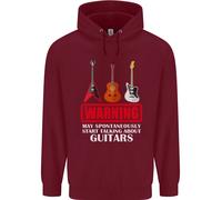 Maggio Start Talking About Chitarre Chitarrista Uomo Felpa