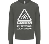 Maggio Start Talking About Ciclismo Ciclisti Bambini Felpa Maglioncino