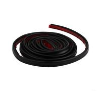 Maggiore comfort con striscia sigillante a forma di D, efficace barriera contro gli spifferi in qualsiasi ambiente (3 metri nero)