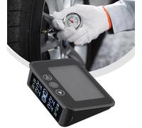 Maggiore sicurezza degli pneumatici con 4 sensori TPMS wireless solari per il monitoraggio della pressione reale (senza messaggio vocale)