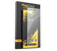 magglass Pellicola protettiva opaca per Samsung Galaxy S24 Ultra, antiriflesso in vetro temperato (facile applicatore incluso)