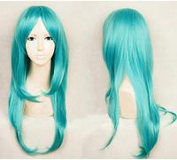 Magi: The Labyrinth of Magic Yamraiha Yamuraiha 60cm Long Blue Green Mixed Heat Resistant Hair Cosplay Costume Wig +Wig Cap