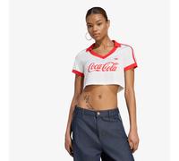 Magia adidas x Coca Coa Cropped Jersey Core White L