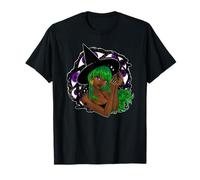 Magia Celeste Pagana Occulta Gothcore Strega Verde Mistica Maglietta
