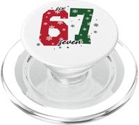 Magia festiva dei Six Seven Snowflake PopSockets PopGrip per MagSafe