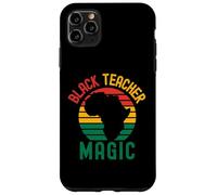 Magia Insegnante Nero | Black Educator | Black Professor Custodia per iPhone 11 Pro Max