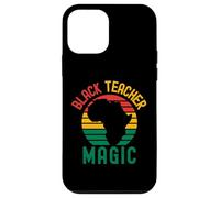 Magia Insegnante Nero | Black Educator | Black Professor Custodia per iPhone 12 mini
