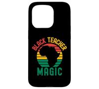 Magia Insegnante Nero | Black Educator | Black Professor Custodia per iPhone 15 Pro