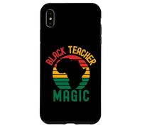 Magia Insegnante Nero | Black Educator | Black Professor Custodia per iPhone XS Max