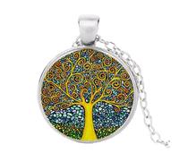 Magia Namaste Yoga gioielli, cristallo Zen om Vintage ciondolo collana, Collane