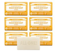 Magia Sapone Dr. Bronner Pure-sapone di Marsiglia, All-One Canapa agrumi arancio, 5-Ounce Bars (confezione da 6)