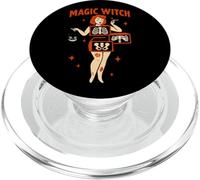 Magia strega retrò Halloween fascino PopSockets PopGrip per MagSafe
