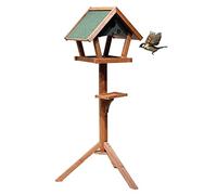 Magiatoia per Uccelli Bird Feeder Appendiabiti Per Mangiatoia Per Uccelli In Legno Per Esterni Con Tetto E Vassoio Per Facile Da Montare Sparrows