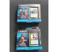 Magic 2 Commander Decks Timey Wimey + Blast From the Past Doctor Who English