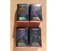 Magic 4 Commander Set Outlaws Of Thunder Junction English Sealed Otj Mazzi ENG