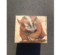 Magic Avatar "Badgermole Cub" Art Deck Box Case Xenoskin Sidewinder Protect