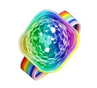 Magic Ball Light - Lampada proiettore, luce LED attivata dal suono, portatile palla da discoteca USB, braccialetto luminoso per casa e decorazione V
