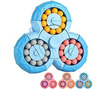 Magic Bean - Cubo rotante creativo a forma di cubo, giocattolo per decompressione portatile, giocattolo educativo a forma di cubo magico, regalo per bambini