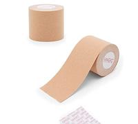 MAGIC BODYFASHION Caramel autoadesivo, fascia pettorale traspirante e delicata sulla pelle per un serraggio immediato del seno e un look senza schiena per le donne, caramello, Taglia unica