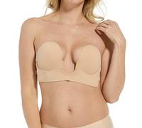 Magic Bodyfashion - Luve Bra, Reggiseno adesivo Donna, Beige (Latte), 2BB