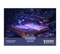 Magic Book Jigsaw Puzzle 1000 Pezzi, Puzzle Fantasy Forest Adulti, Gioco Diabilità Impossibile Puzzle Arte Gioco Intellettivo Familiare Regali Di Festa 70x50cm/1000pcs