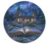 Magic Book Puzzles Giochi Educativo 1000 Pezzi The Dream Cottage Puzzle Di Cartone Decorazione Perfetta Sfide Divertenti Per Adulti E Bambini Da 12 Anni 1000pcs (67.5x67.5cm)