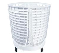 MAGIC BUCKET Scrub Wall 360 gradi (4 pezzi) in bianco con Dirt Lock bianco Made by The Detail Guardz - Accessori per il lavaggio auto