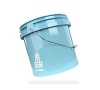 MAGIC BUCKET | Secchio per lavaggio a mano auto Baby Blu | 3,5 GALLONI US ca. 13 litri | Compatibile con Grit Guard, Dettaglio Guardz Dirt Lock, Chemical Guys Dirt Trap, Gamma Lids