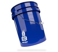 MAGIC BUCKET | Secchio per lavaggio auto a mano blu | 5 US GALLONEN ca. 20 litri | Compatibile con Grit Guard, Detail Guardz Dirt Lock, Chemical Guys Dirt Trap, Gamma Lids Coperchio