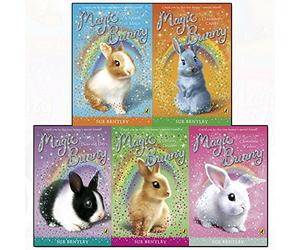 Magic Bunny Collection Sue Bentley 5 Books Set (Chocolate Wishes, Classroom Capers, Holiday Dreams, Dancing Days, A Splash of Magic)