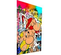 Magic Canvas Art Asterix Obelix Pop Art B8477 - Quadro su tela, 1 pezzo, 40 x 30 cm