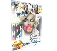 Magic Canvas Art Marilyn Monroe Pop Art B8342 - Stampa artistica da parete, 1 pezzo, motivo: poster senza cornice, dimensioni: 75 x 50 cm