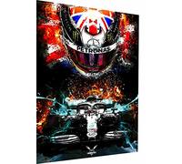 Magic Canvas Art Tela F1 Formula1 Lewis Hamilton, 1 pezzo, stampa artistica di alta qualità, B8138, dimensioni: 40 x 30 cm