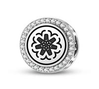 Magic Charms Argento Sterling 925 antroposofia Marte Seal Gioielli Fit Bracciale Charm etnico Simboli culturali Regali per le donne