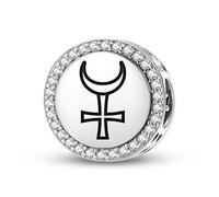 Magic Charms Argento Sterling 925 Persiano Artha gioielli Fit Bracciale Charm etnico simboli culturali regali per le donne