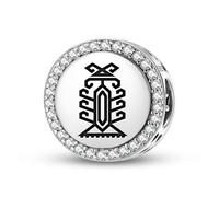 Magic Charms Argento Sterling 925 Turkish Basak - Spike gioielli Fit bracciale fascino etnico simboli culturali regali per le donne