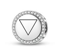 Magic Charms Argento Sterling 925 Wicca 1st Degree Wiccan Gioielli Fit Bracciale Charm etnico Simboli culturali Regali per le donne