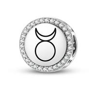 Magic Charms Argento Sterling 925 Wicca The Horned God Gioielli Fit Bracciale Charm etnico Simboli culturali Regali per le donne