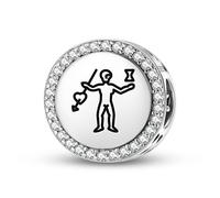 Magic Charms Jolly Roger Pirate Flags John Phillips Gioielli Fit Bracciale Charm Simboli etnici Culturali Regali per donne