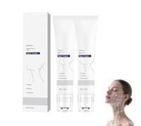 Magic Collagen Fullerene - Crema collo al collagene con peptidi di collagene, riduce le rughe e il doppio mento, aumenta la routine di cura del collo, idratazione profonda leviga le linee sottili (2