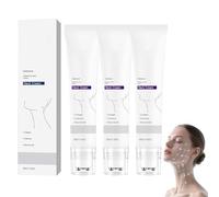 Magic Collagen Fullerene - Crema per collo al collagene con peptidi di collagene, riduce le rughe e il doppio mento, aumenta la routine di cura del collo, idratazione profonda leviga le linee sottili