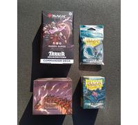 Magic Commander Bundle Mardu Surge + Neriv Deck Case 100+ Dragon Shield Sleeves