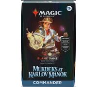 Magic Commander Deck "Blame Game" Murders at Karlov Manor English Sealed Boros