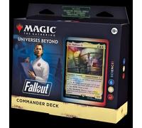Magic Commander Deck "Science" Fallout Universes Beyond English Jeskai Energy