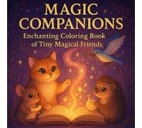 Magic Companions: Enchanting Coloring Book of Tiny Magical Friends