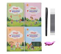 Magic Copybook Pen Control 4 Pcs - Practice Caligraphy Montesori ToyHeigh